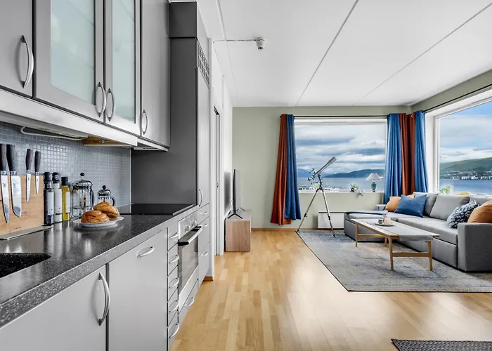 Center I Stargaze With Telescope 아파트 *